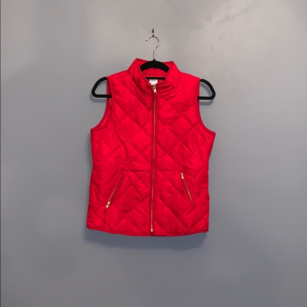 Crown and Ivy Red Vest